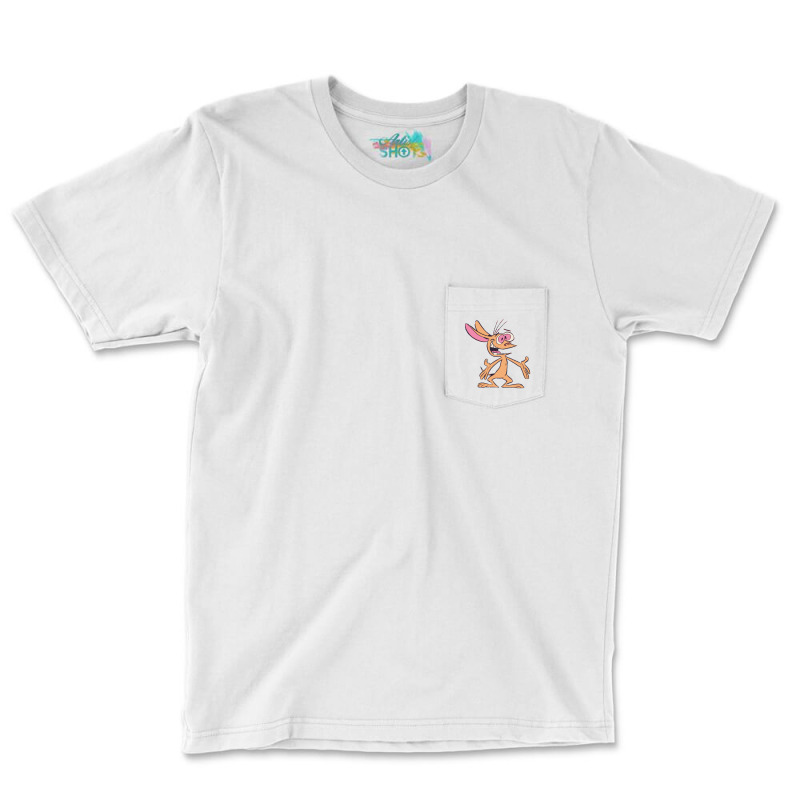 Ren And Stimpy Pocket T-shirt | Artistshot