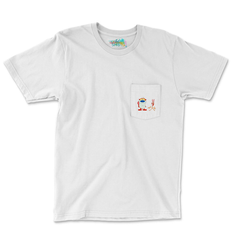 Ren And Stimpy Pocket T-shirt | Artistshot