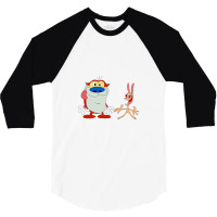 Ren And Stimpy 3/4 Sleeve Shirt | Artistshot