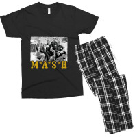 Retro Mash Cast   Mash Men's T-shirt Pajama Set | Artistshot