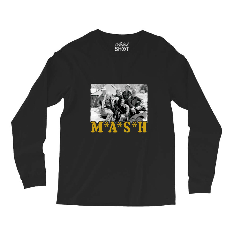 Retro Mash Cast   Mash Long Sleeve Shirts | Artistshot