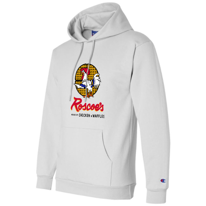 Roscoe;s House Of Chicken Waffles  Roscoes House Of Chicken Waffles Champion Hoodie | Artistshot