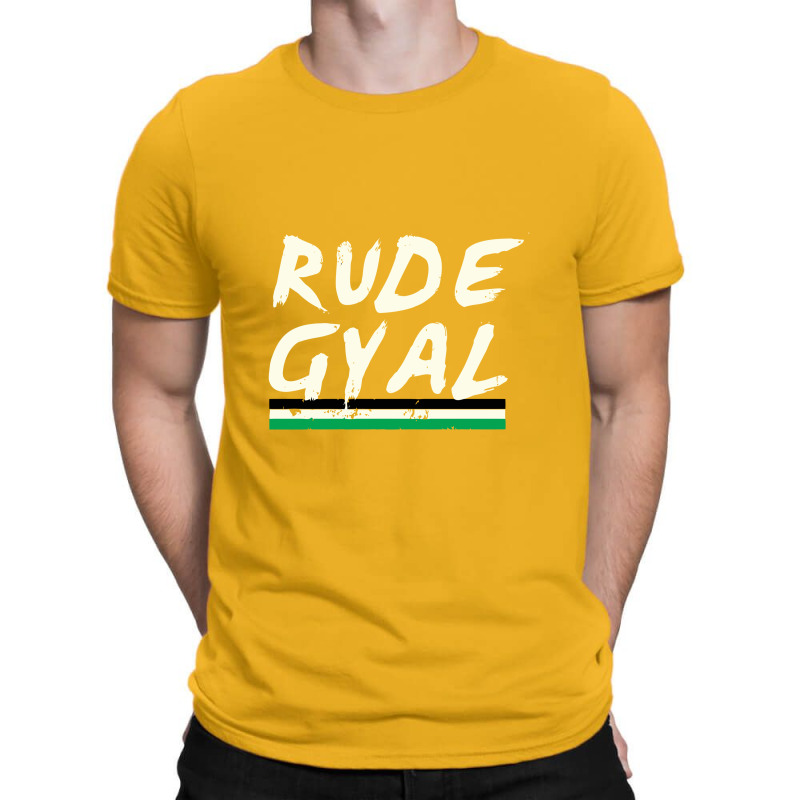 Rude Gyal Jamaican Jamaica Love Pride Girl Girl T-shirt | Artistshot