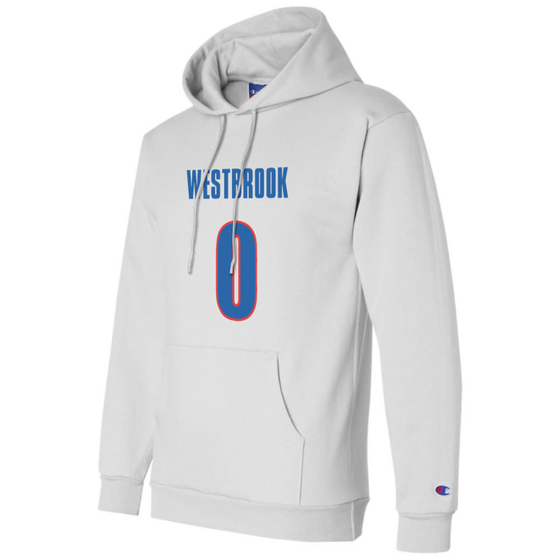 Russell Westbrook 0 Jersey Champion Hoodie | Artistshot