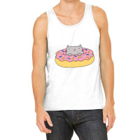 Donut Cat Tank Top | Artistshot