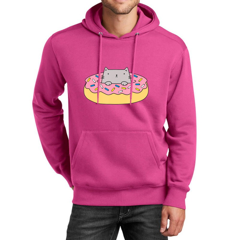 Donut Cat Unisex Hoodie | Artistshot