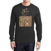 I Fear No Evil For I Am The Baddest Crusader Knights Templar T Shirt Long Sleeve Shirts | Artistshot