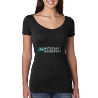 Netscape Navigator, Netscape Women's Triblend Scoop T-shirt | Artistshot