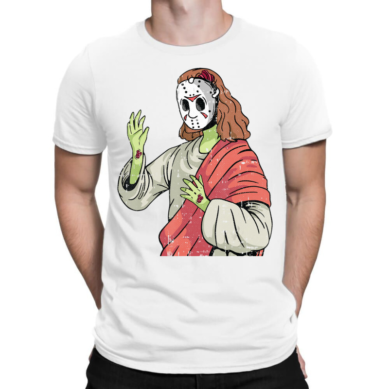 Zombie Jesus Lazy Halloween Costume Horror Movie T-Shirt by BuenoBloom | Artistshot