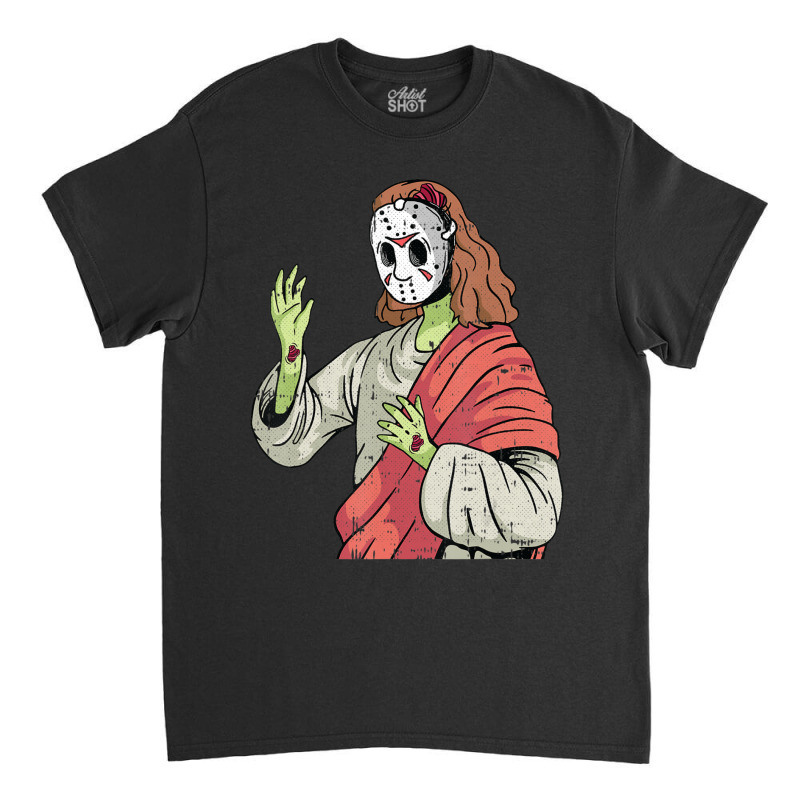 Zombie Jesus Lazy Halloween Costume Horror Movie Classic T-shirt by BuenoBloom | Artistshot