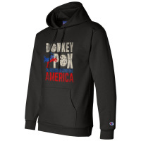 Donkey Pox The Disease Destroying America Champion Hoodie | Artistshot