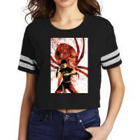 Character Animated Power Man Funny Gifts Boys Girls Scorecard Crop Tee | Artistshot