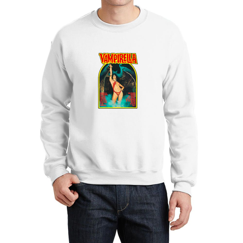 Retro Vampirella Cover Crewneck Sweatshirt by indigenouswomenintech | Artistshot