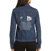 Funny Man Celebration  Call Me Ladies Denim Jacket | Artistshot