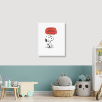 Peanuts Best Things In Life Are Free Portrait Canvas Print | Artistshot