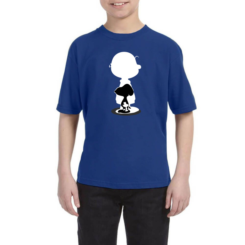 Peanuts Shadow Silhouette Youth Tee | Artistshot