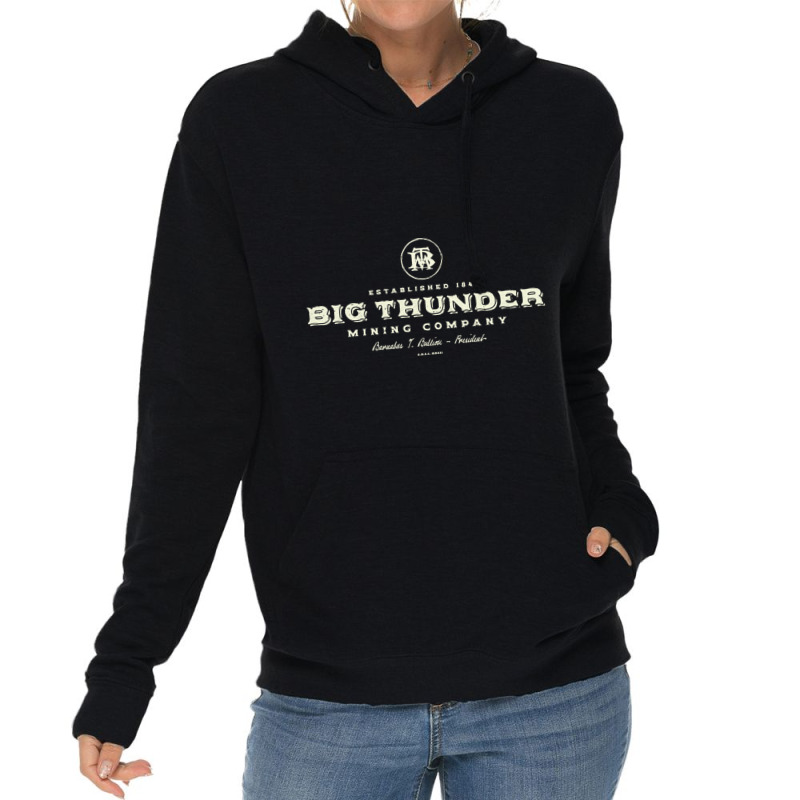 Big Thunder Mining Company - Theme Park Series T-shirt Lightweight Hoodie by MichaelAkins | Artistshot