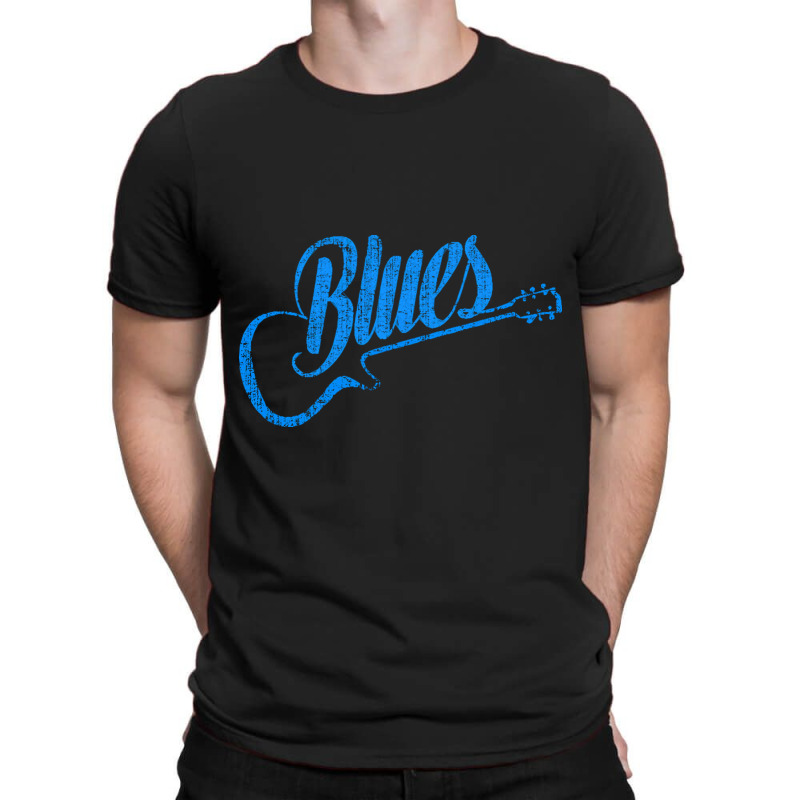 Blues Guitar Vintage T-shirt T-Shirt by MichaelAkins | Artistshot