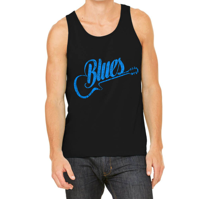 Blues Guitar Vintage T-shirt Tank Top by MichaelAkins | Artistshot