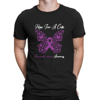 Hope For A Cure   Butterfly Gift T-shirt | Artistshot