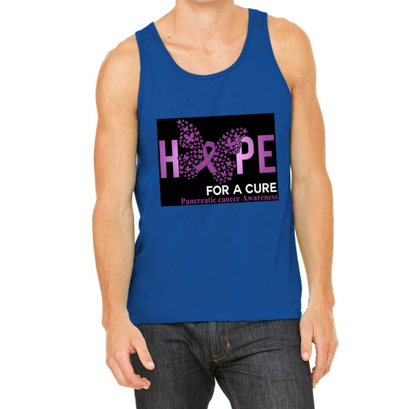 Hope For A Cure Butterfly Gift Tank Top by govyvy | Artistshot