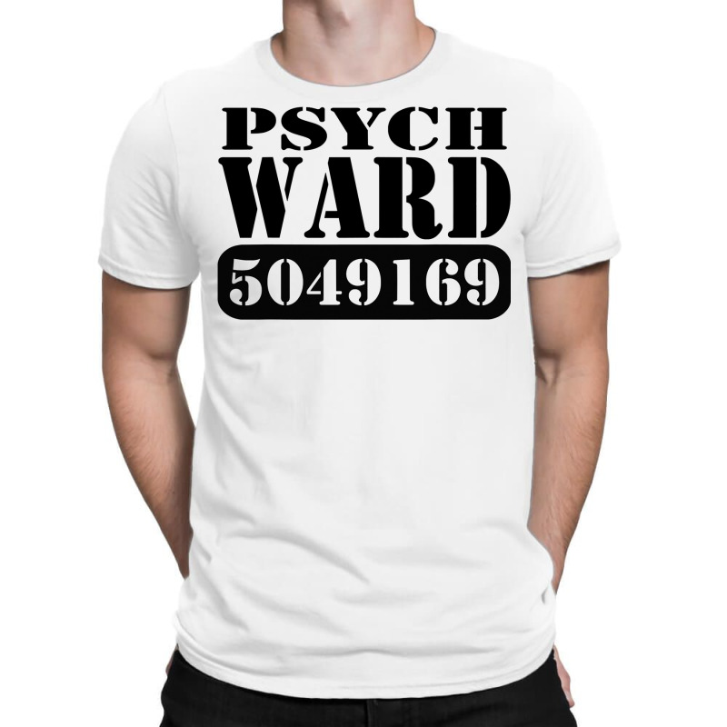 Psych Ward Prisoner Inmate Jail Halloween Costume T Shirt T-shirt | Artistshot