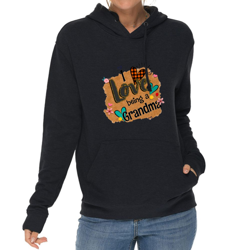 I Love Being A Grandma Lightweight Hoodie by govyvy | Artistshot