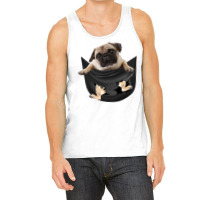 Pug In Pocket Funny Dog Lovers Costume Gifts T Shirt Tank Top | Artistshot