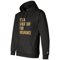 Insurance Agent Champion Hoodie | Artistshot