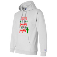 Jesus Is The Reason Christmas Design Champion Hoodie | Artistshot