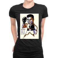 Graphic Vintage  Legend Boxer Music Vintage Ladies Fitted T-shirt | Artistshot