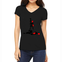 Graphic Vintage  Legend Music Kids Women's V-neck T-shirt | Artistshot