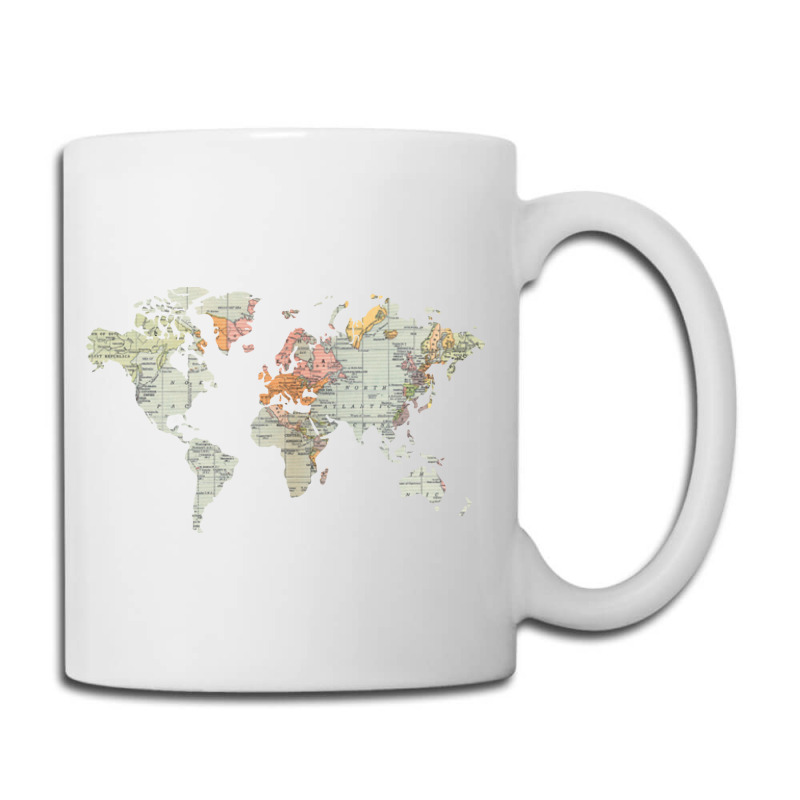 Baesic Vintage World Map Coffee Mug | Artistshot