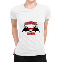 Dracula Bites, Parody Ladies Fitted T-shirt | Artistshot