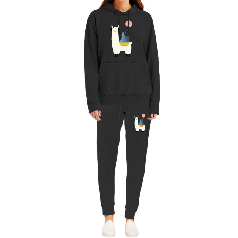 Llama Cute Hoodie & Jogger set by govyvy | Artistshot