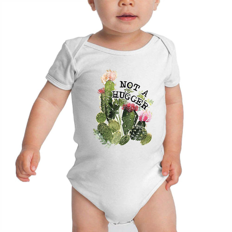 Not A Hugger For Light Baby Bodysuit by autlu2024 | Artistshot