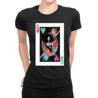 Music Retro Soul Woman Funny Gifts Boy Girl Ladies Fitted T-shirt | Artistshot