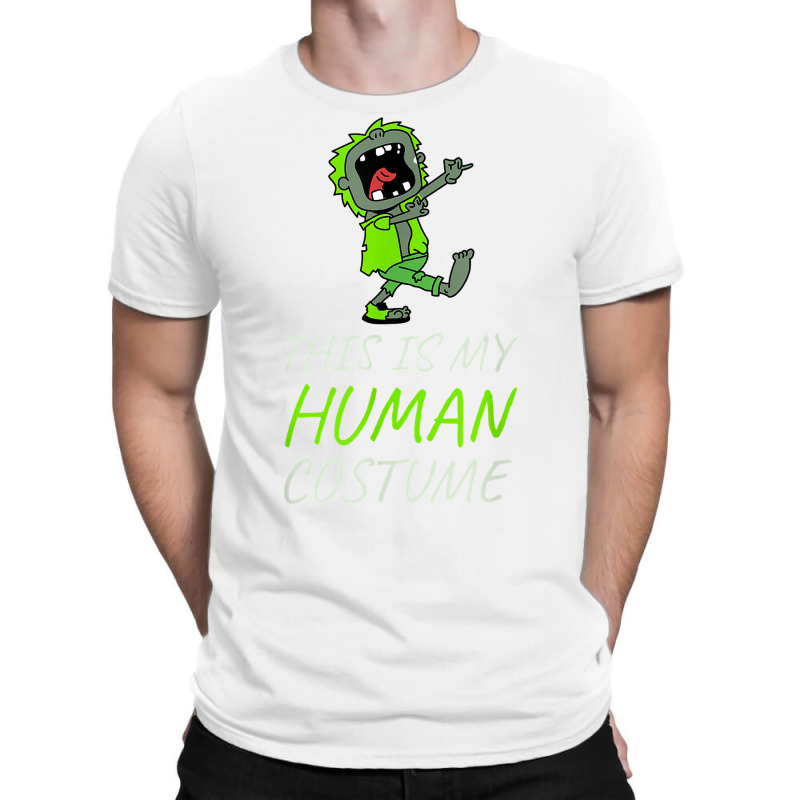 Zombie Halloween Human Costume Design T Shirt T-shirt | Artistshot