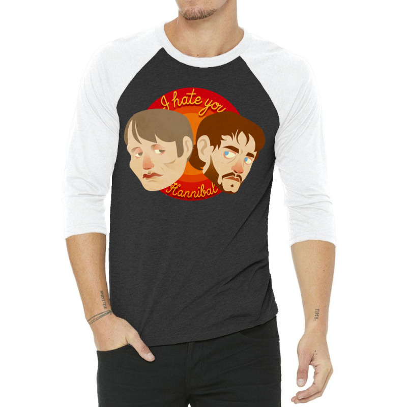 Graphic Picture Hannibals Vintage Music 3/4 Sleeve Shirt by SeanArtists | Artistshot