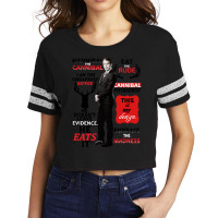 Vintage Movies Hannibals Funny Gift Scorecard Crop Tee | Artistshot