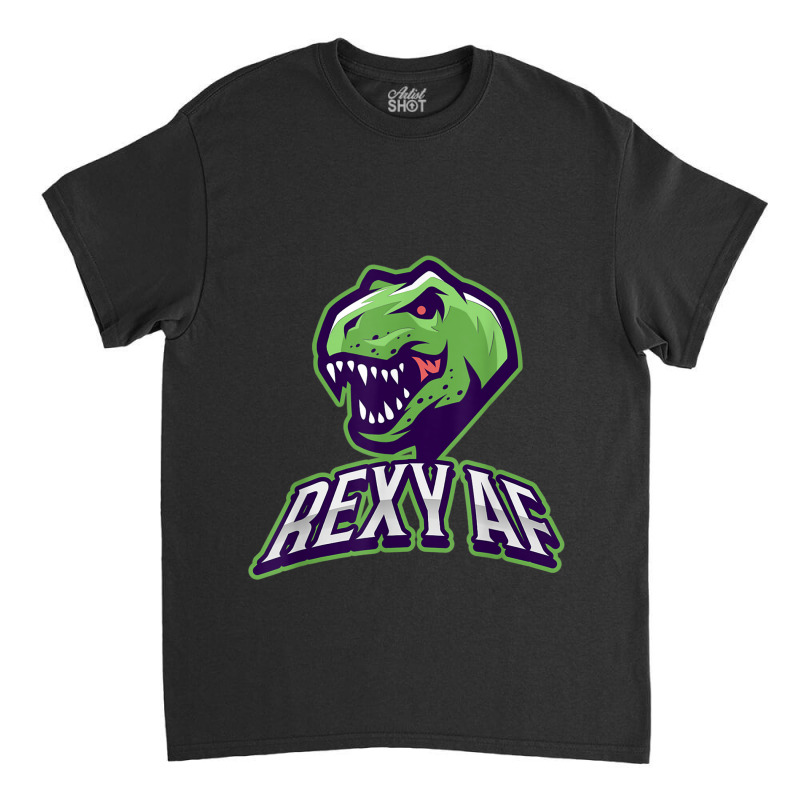 Rexy (sexy) Af (as Fuck) Dinosaur  Funny T Rex Gifts Men Classic T-shirt by JazmineDesign | Artistshot