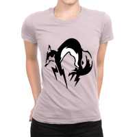 Metal Gear Solid   Fox Ladies Fitted T-shirt | Artistshot