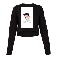 James Charles X Blank Canvas Cropped Sweater | Artistshot