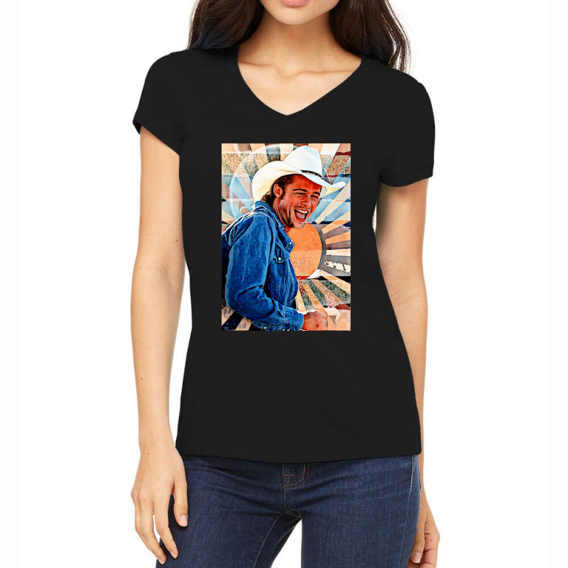 Vintage  Tarantino My Favorite People Women's V-Neck T-Shirt by ArtistRamiro | Artistshot