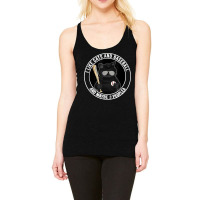 I Like The Cats And Baseball And Maybe 3 People Blackie Cat Racerback Tank | Artistshot