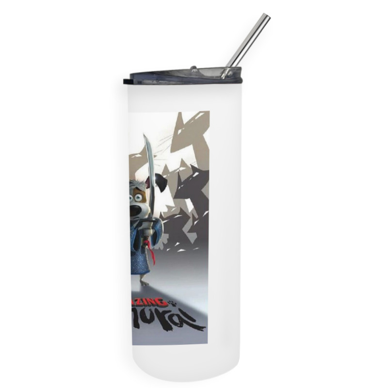 Blazing Samurai Skinny Tumbler | Artistshot