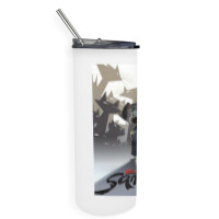 Blazing Samurai Skinny Tumbler | Artistshot