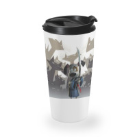 Blazing Samurai Travel Mug | Artistshot