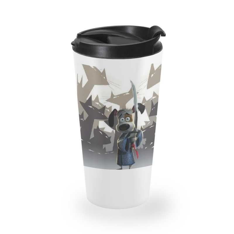 Blazing Samurai Travel Mug | Artistshot