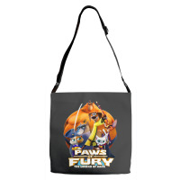 Paws Of Fury Adjustable Strap Totes | Artistshot